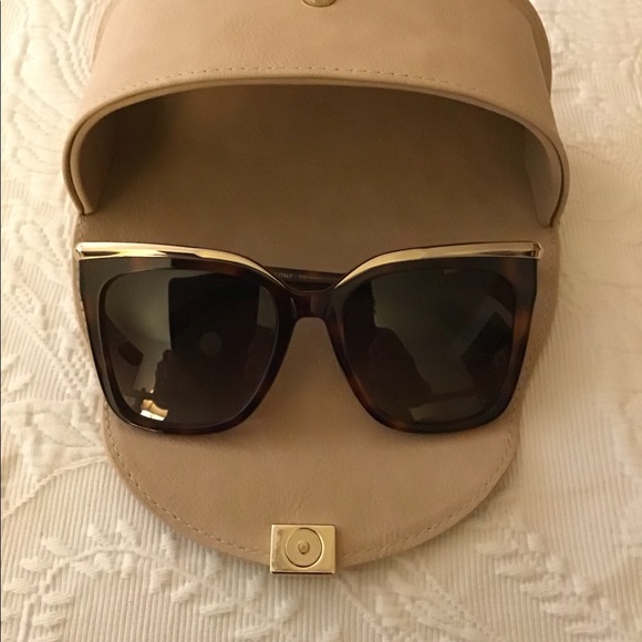 See By Chloe Accessories - Beautiful new lady’s Sunglasses w/gold leaf trim!